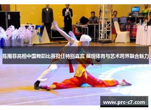 陈雨菲亮相中国舞蹈比赛担任特别嘉宾 展现体育与艺术跨界融合魅力